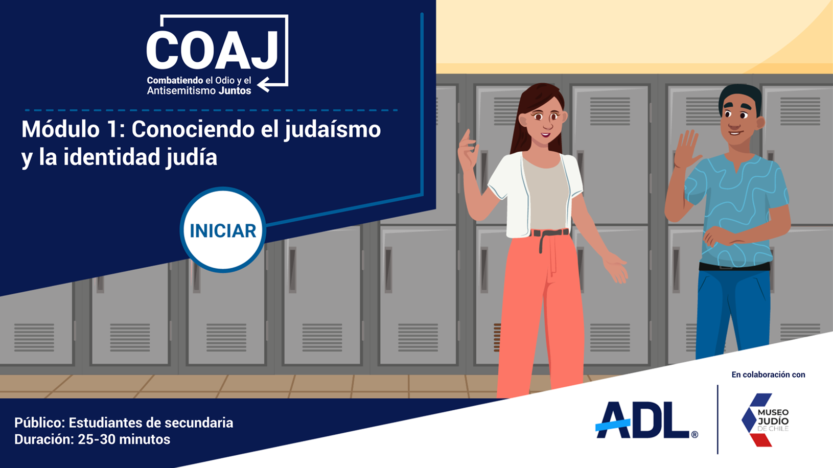 COAJ: Combatiendo el Odio y el Antisemitismo Juntos module 1 image