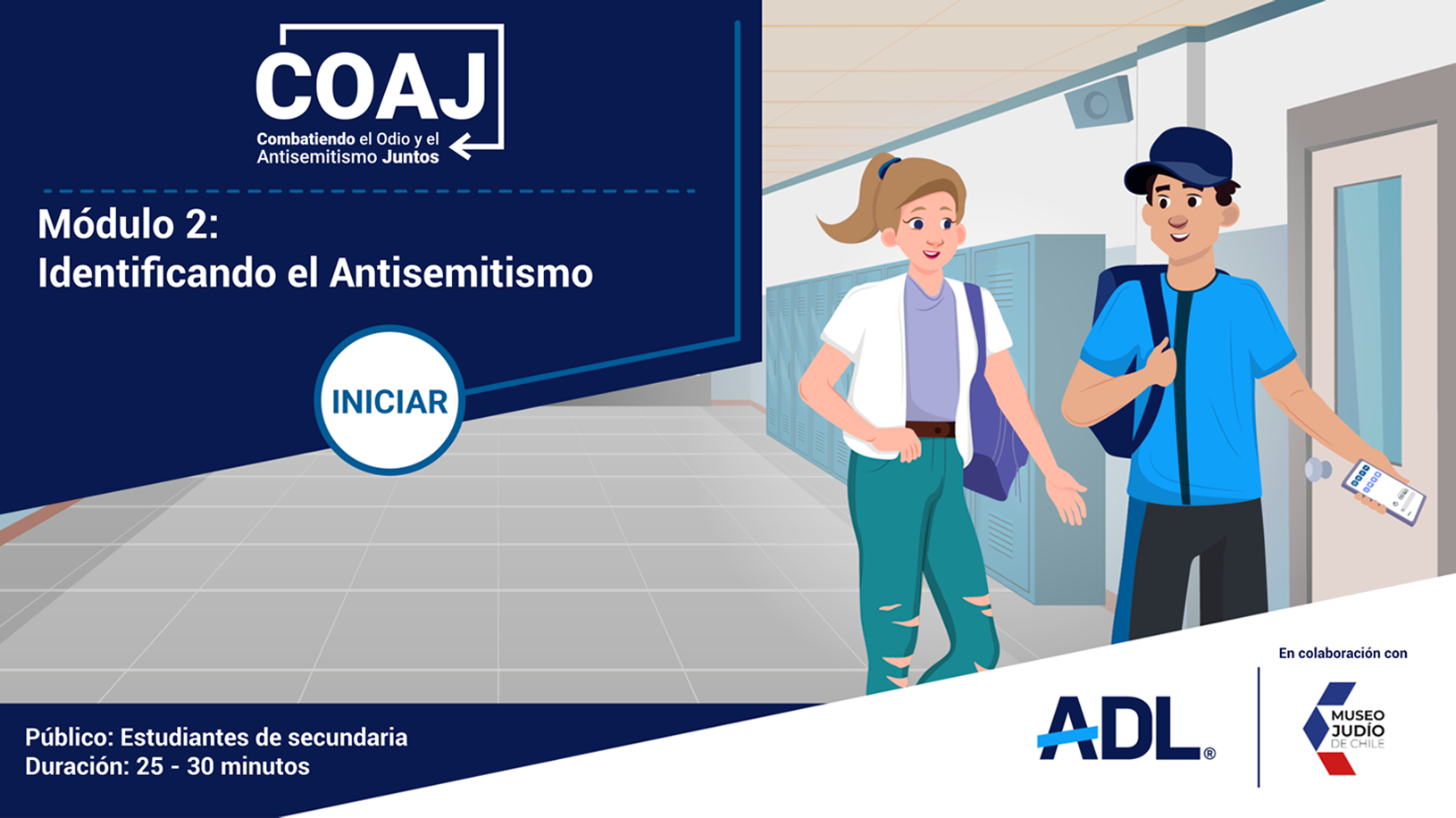 COAJ: Combatiendo el Odio y el Antisemitismo Juntos module 2 image