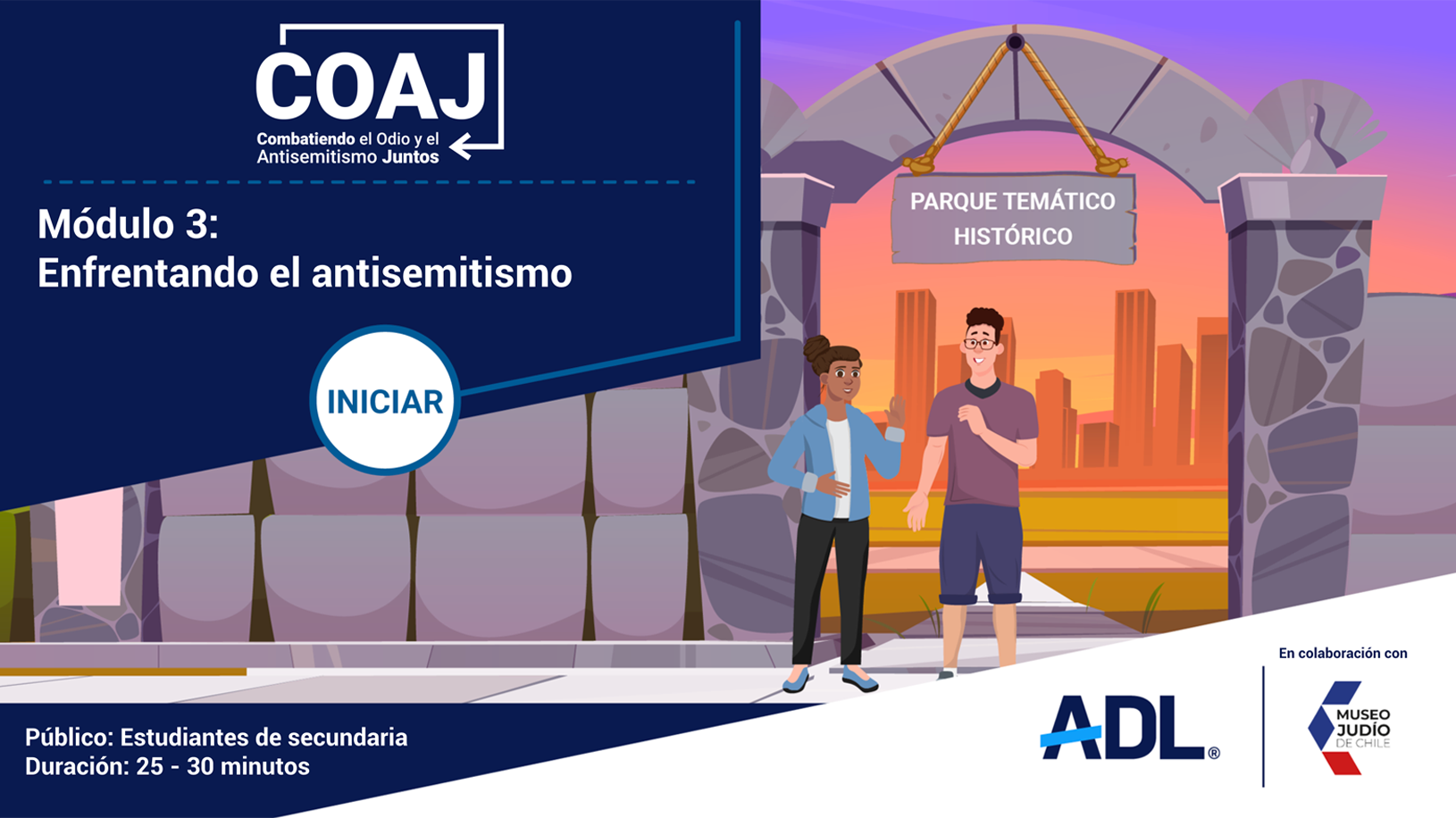 COAJ: Combatiendo el Odio y el Antisemitismo Juntos module 3 image