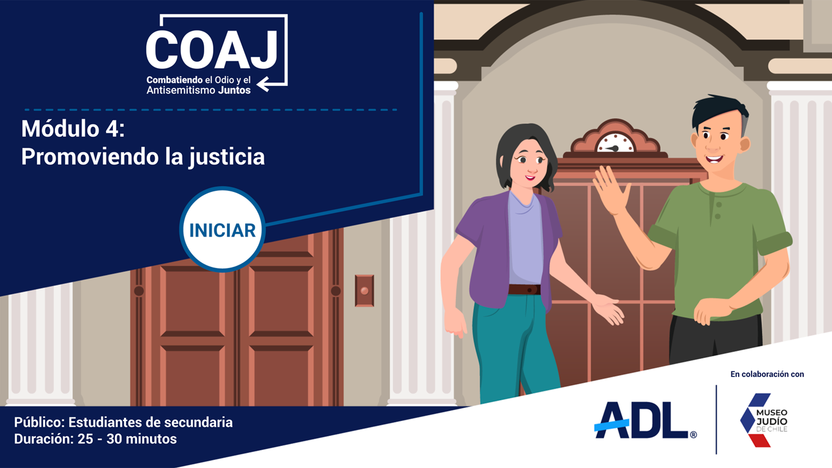 COAJ: Combatiendo el Odio y el Antisemitismo Juntos module 4 image