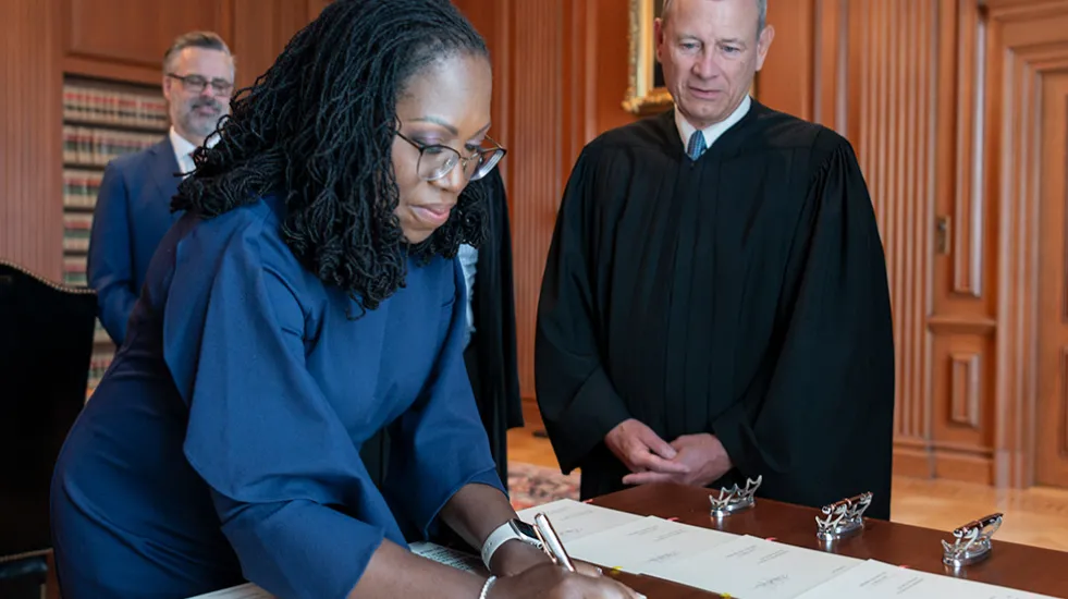 Supreme Court Justice Kentanji Brown Jackson